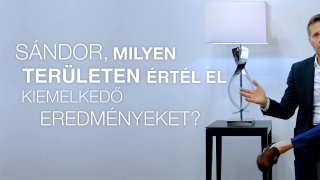 Sándor, milyen területen értél el eredményeket?